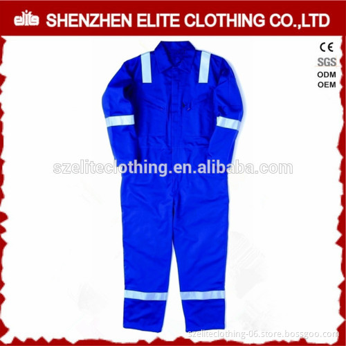 royal blue electrician and dhl safety reflective stripe coverall